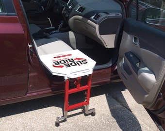 SLIDE 'n RIDE® Vehicle Assist Transfer Seat/Board/Device 500lb. Rated-Adjustable, Foldable, Safe, and Lightweight