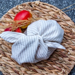 Linen Bento Bags - Linen Snack Bag - Bento Bag - Reusable Grocery Bag - Bread Bag - Lunch Bag - Produce Bag - Reusable Bag - Sourdough Bag