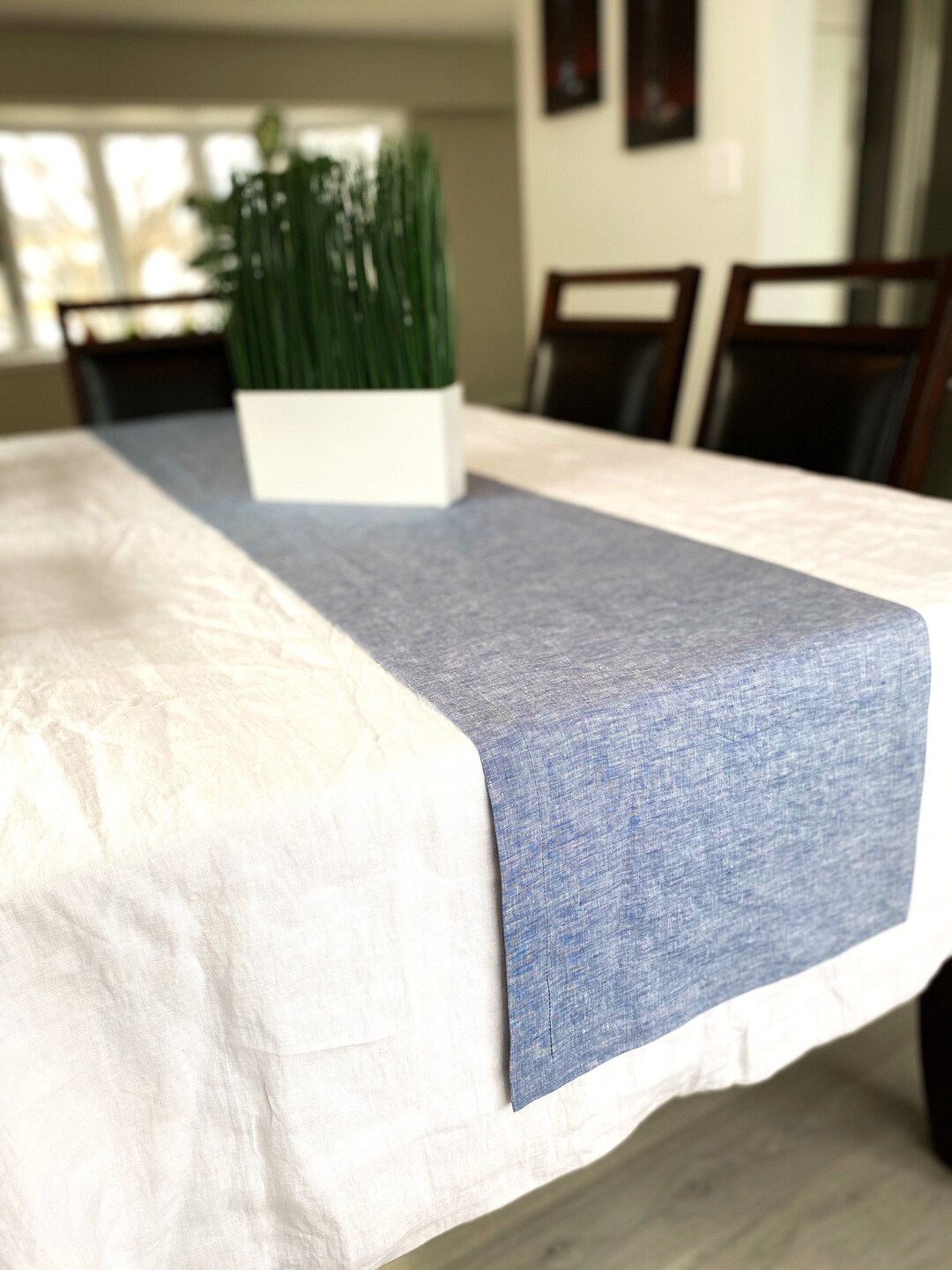 Linen Table Runner Custom Size Table Runner Tablerunner Table Linens