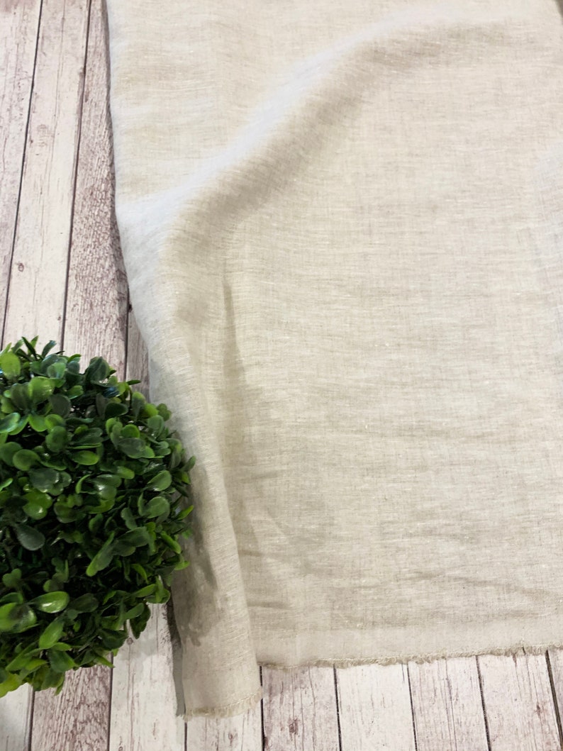 Undyed 100 Linen Fabric by Meter 280cm Wide prewashed Etsy