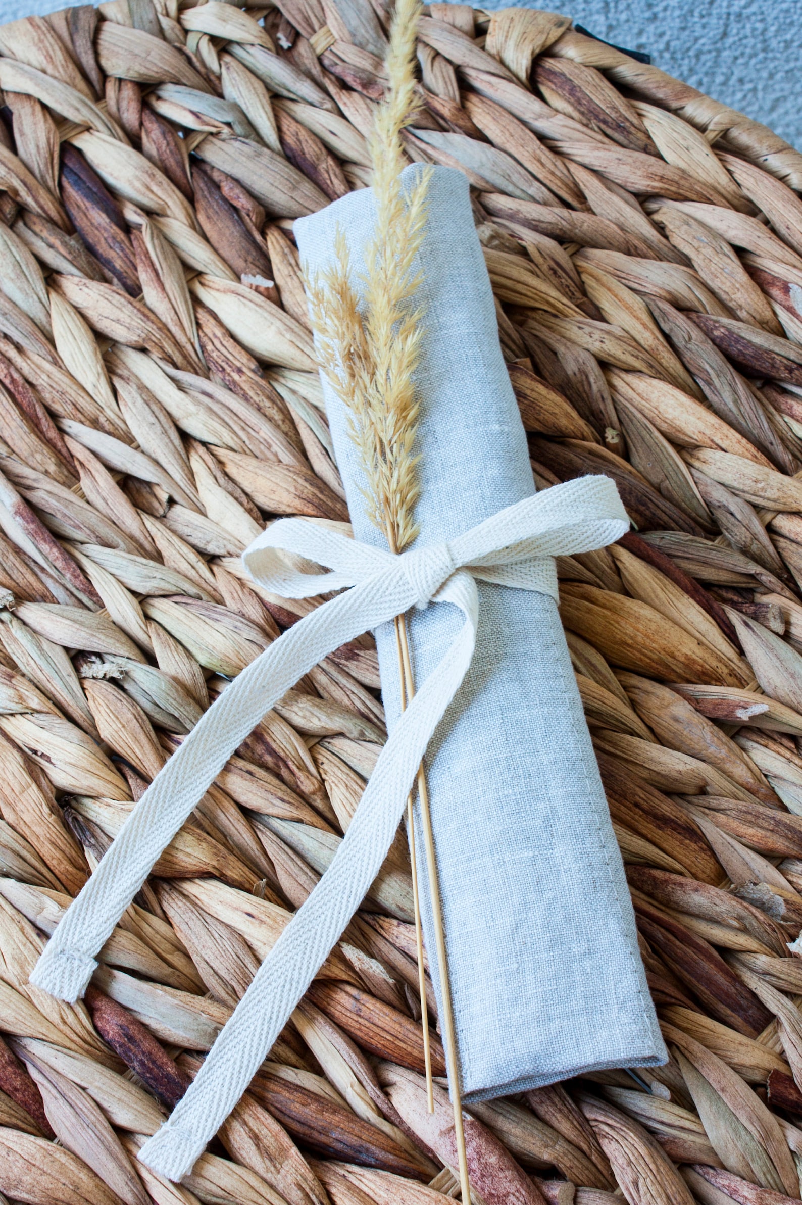 Linen Cutlery Roll Cutlery Wrap Cutlery Pouch Cutlery Etsy