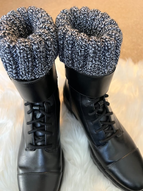 Black clearance boot cuffs