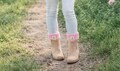 Pink Ribbed Knit Boot Cuffs – Cozy Leg Warmers, Spring Fashion Accessory