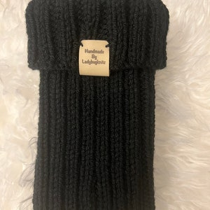 Boot Buffs, Black, Ribbed Boot Cuffs, Boot Toppers, Leg Warmers, Boot Topper Cuffs
