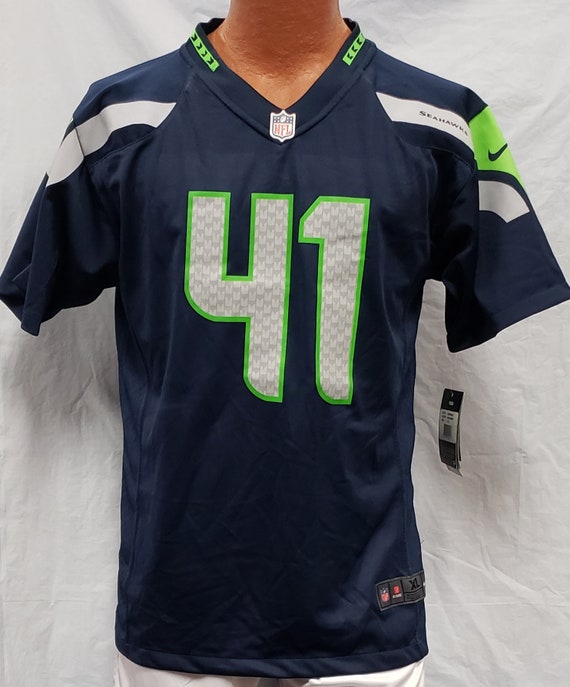 seahawks jersey on field