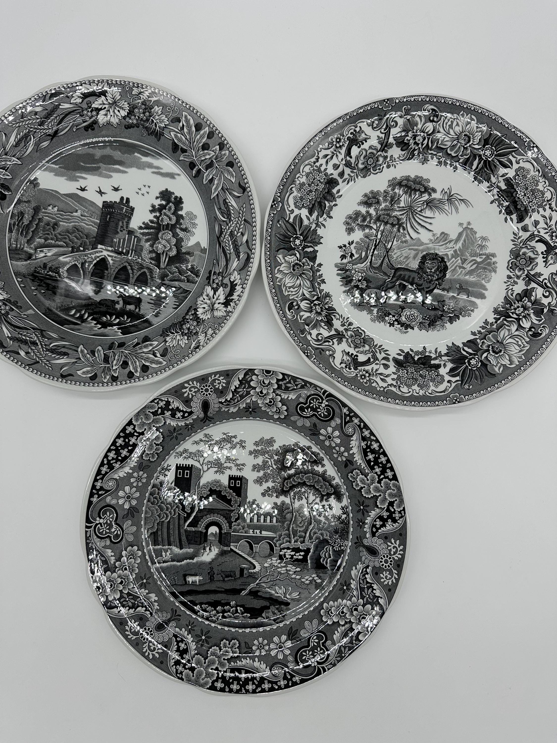 Spode Archive Collection Black and White - Etsy