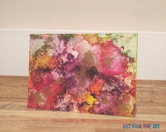 Glory Comes | Alcohol Ink | Ocean Art | Abstract Art | Wall Art | Home Decor | Original Artwork