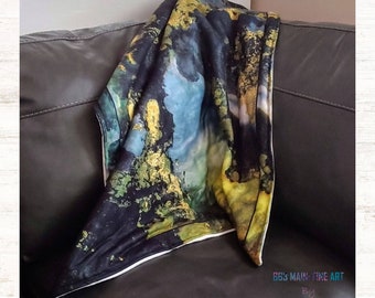 Fleece Blanket - Times Eye | Throw Blanket