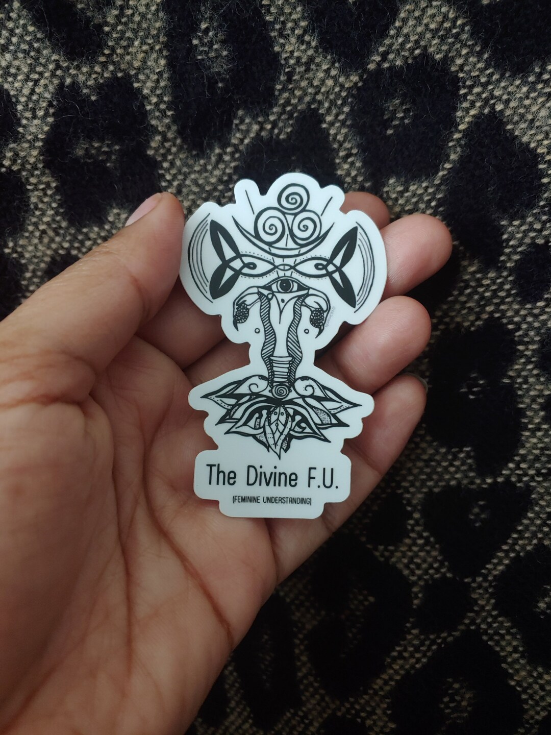 Uterus Sticker Divine Feminine Womens Rights Sticker Roe V. Wade - Etsy