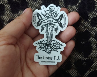 Uterus Sticker| Feminine Activist | Women’s Rights Sticker| Roe v. Wade