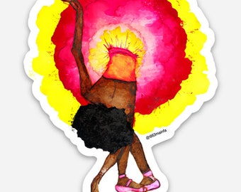 Dancer Sticker | Ballerina Sticker | Ballet Sticker