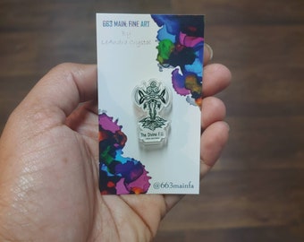 Uterus Pin | The Divine F.U. (Feminine Understanding) | Women's History Month