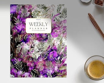 Weekly Planner & Gratitude Journal (Downloadable)
