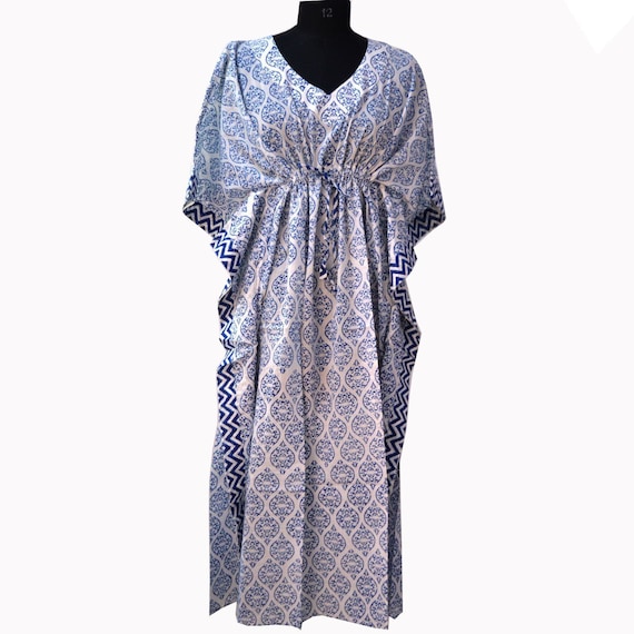 long cotton kaftans