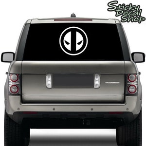 Deadpool Superhero Logo Sticker Decal for Car & Electronics