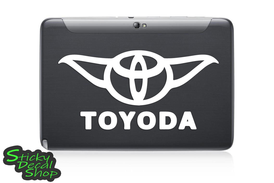Toyoda Toyota Sticker Decal for Car Window & Laptop Etsy