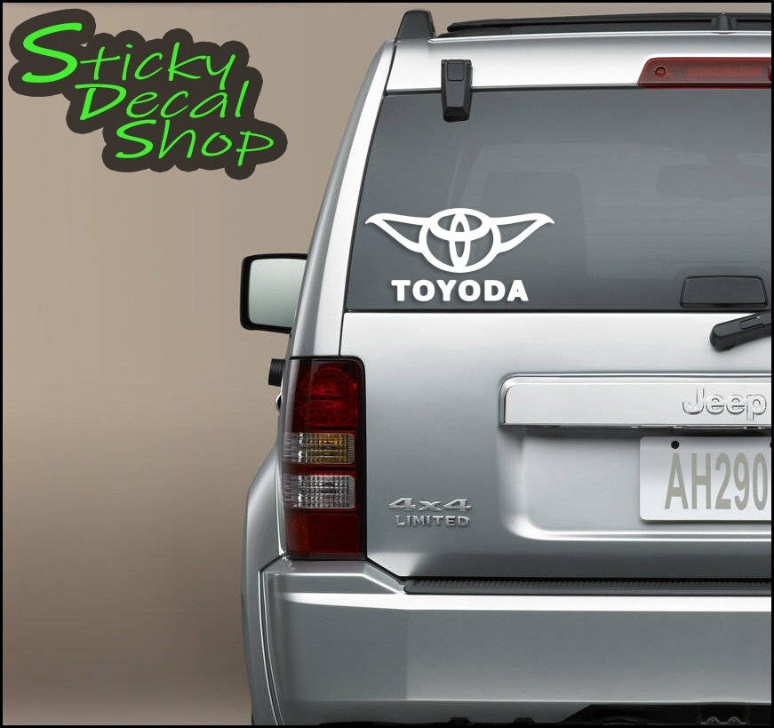 Toyoda Toyota Sticker Decal for Car Window & Laptop Etsy