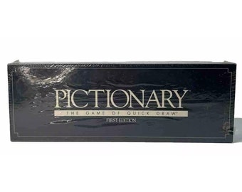 First Edition Pictionary Game New Sealed NIB Quick Draw Vintage 1985 Original