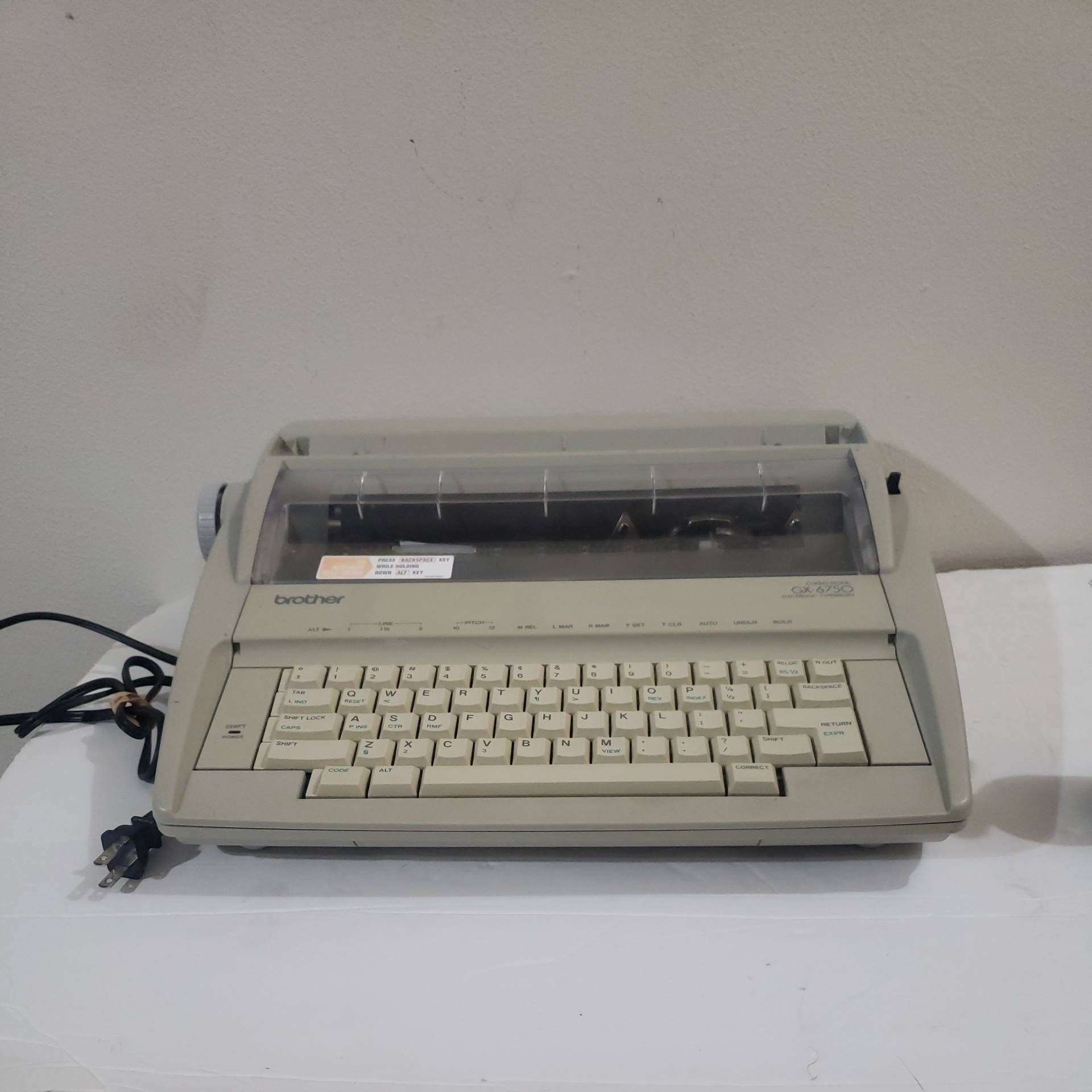 Brother GX6750 Daisywheel Electronic Typewriter Etsy