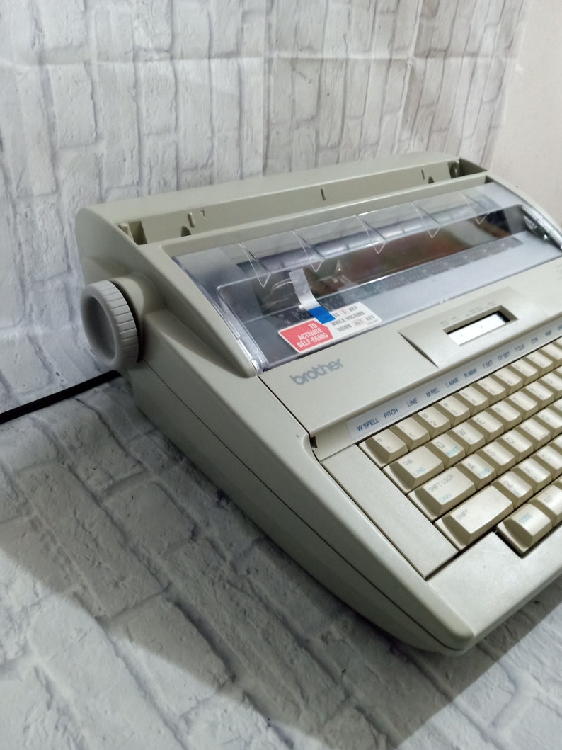 Brother Electronic Typewriter Correctronic GX8250 Portable Etsy