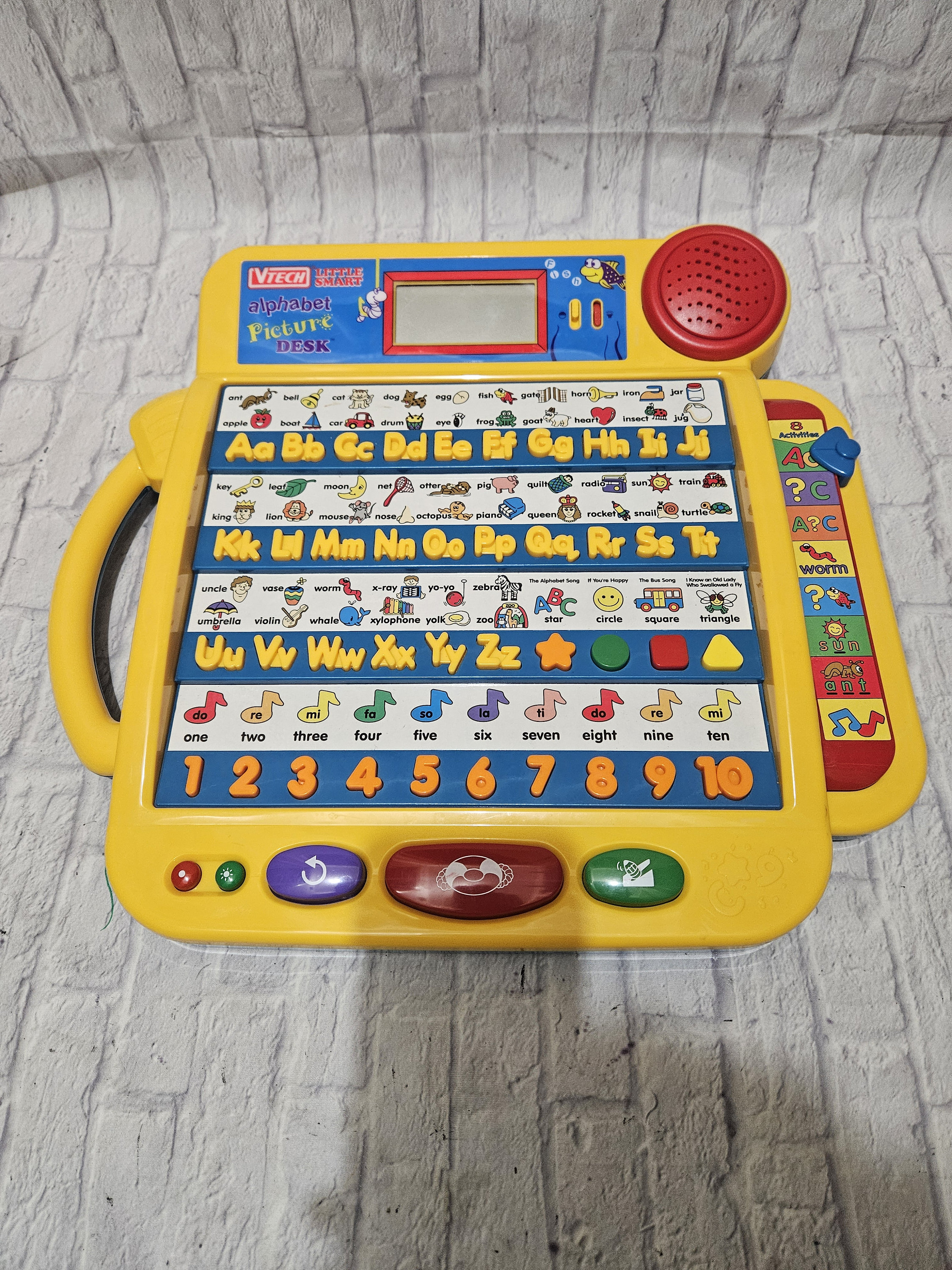 Little smart alphabet desk hotsell
