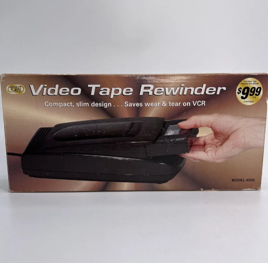Tozai VHS Video Tape Rewinder Model No. 520 Compact New & Etsy