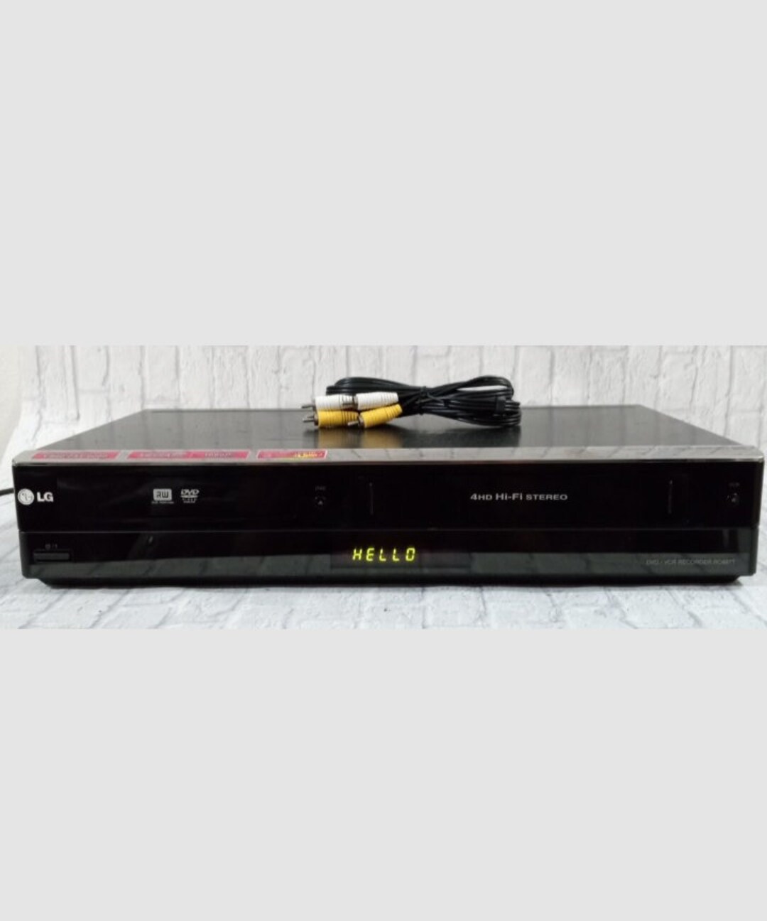 LG RC897T Dvd Vcr Combo Player Vhs to Dvd Recording HDMI 1080p Etsy