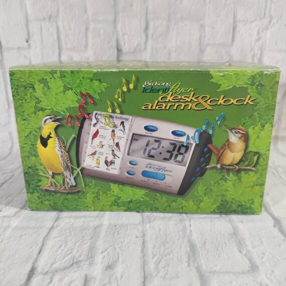 New Sealed Birdsong Identiflyer Desk & Alarm Clock Etsy