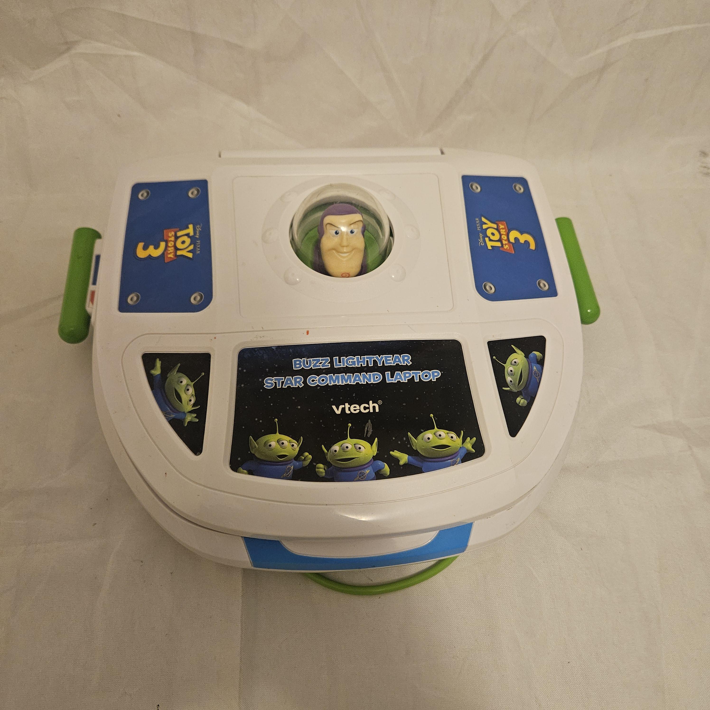 Vtech Toy Story 3 Buzz Lightyear STAR COMMAND Laptop Toy