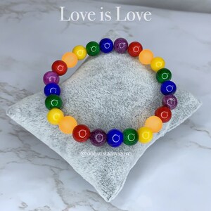 Rainbow bracelet