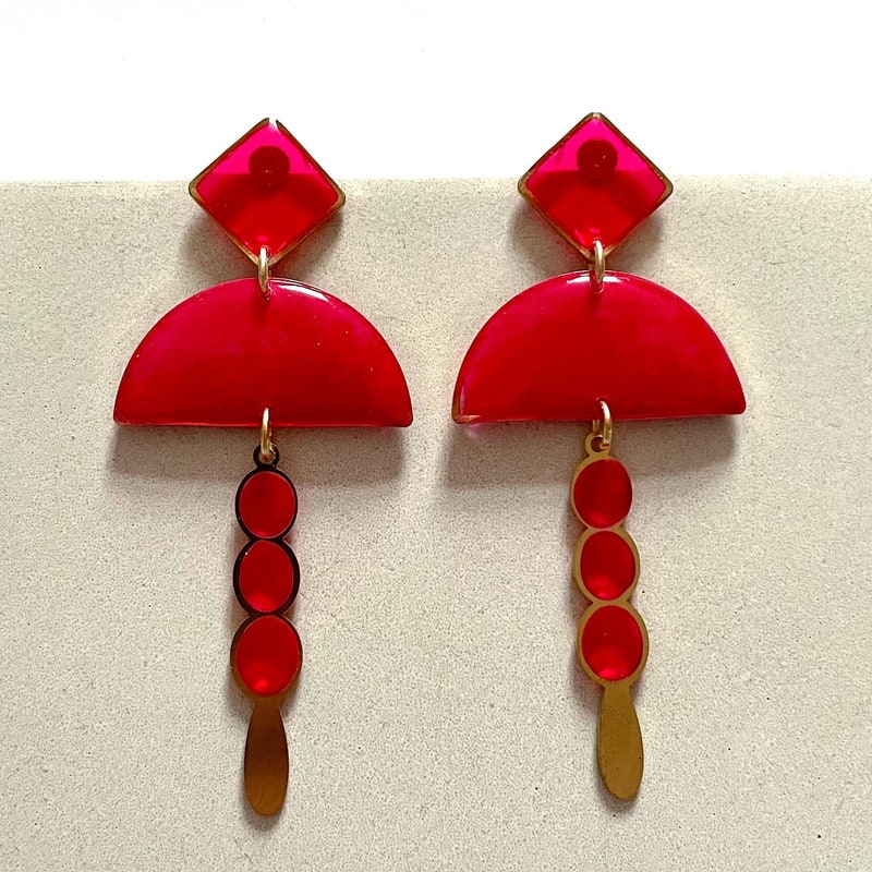 Fashion Jewelry Earring Pink main image 0