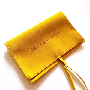 Luxury Swede Pouch: Add On Gift for Earring Purchase