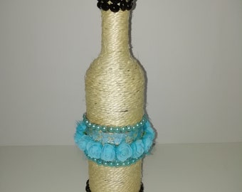 Botellas Decoradas Etsy
