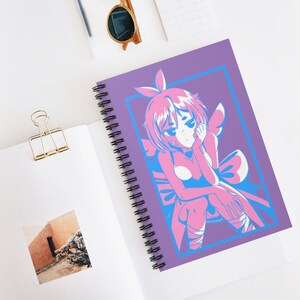 Kawaii Notebook Kawaii Journal Anime Notebook Anime Etsy