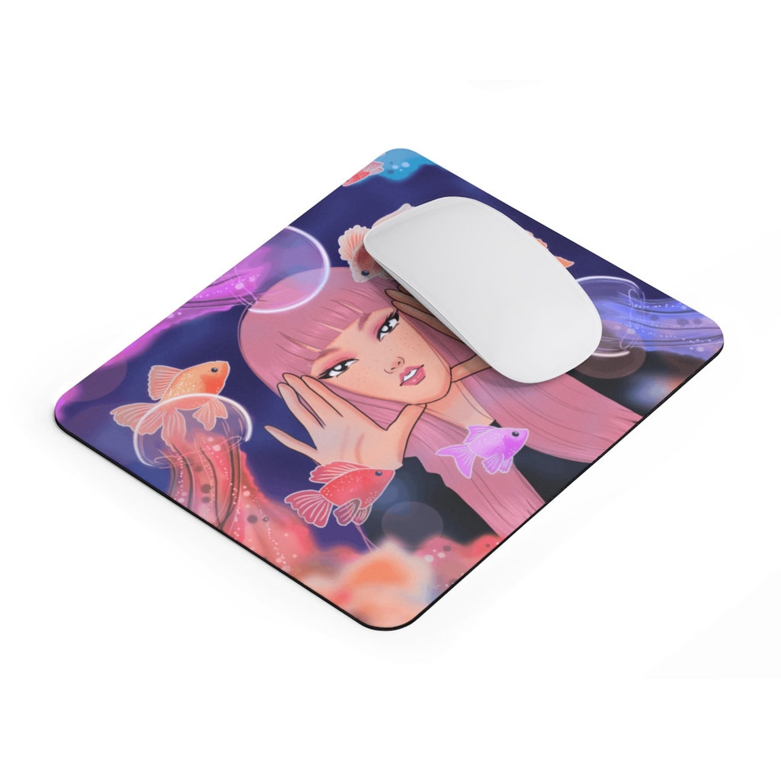 Anime Manga Kawaii Mousepad cute Mouse pad kawaii office Etsy