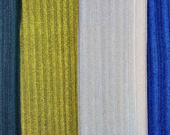 pleated jersey fabric