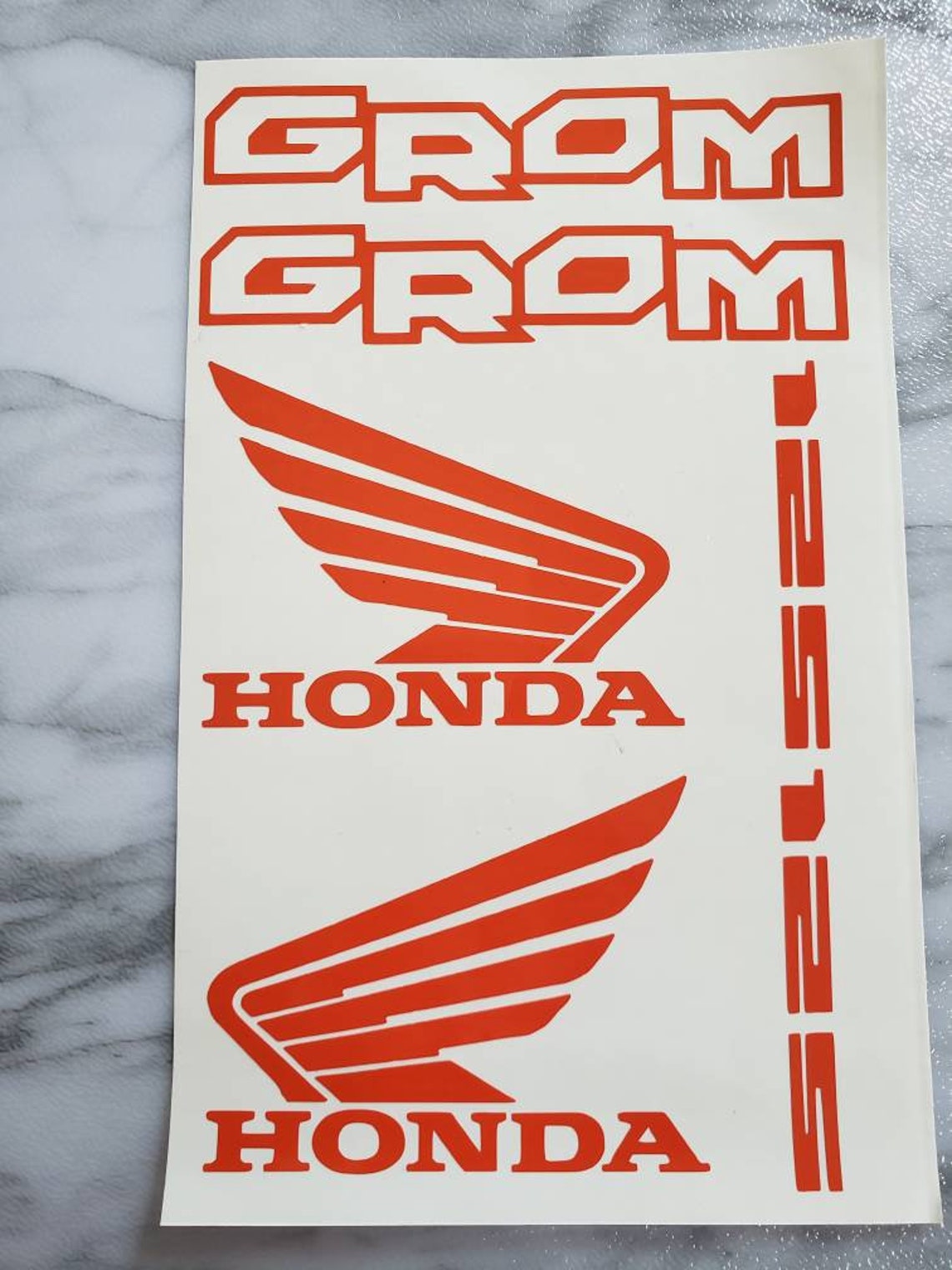 honda grom stickers