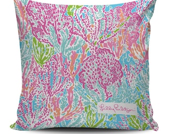 Lilly pulitzer pillow | Etsy Lilly pulitzer pillow | Etsy