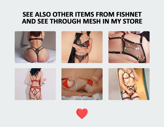High Waist Crotchless Brief Panties See Through Sex Toys Sheer