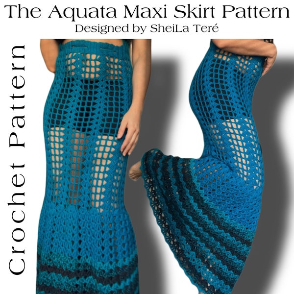 The Aquata Maxi Skirt Crochet Pattern