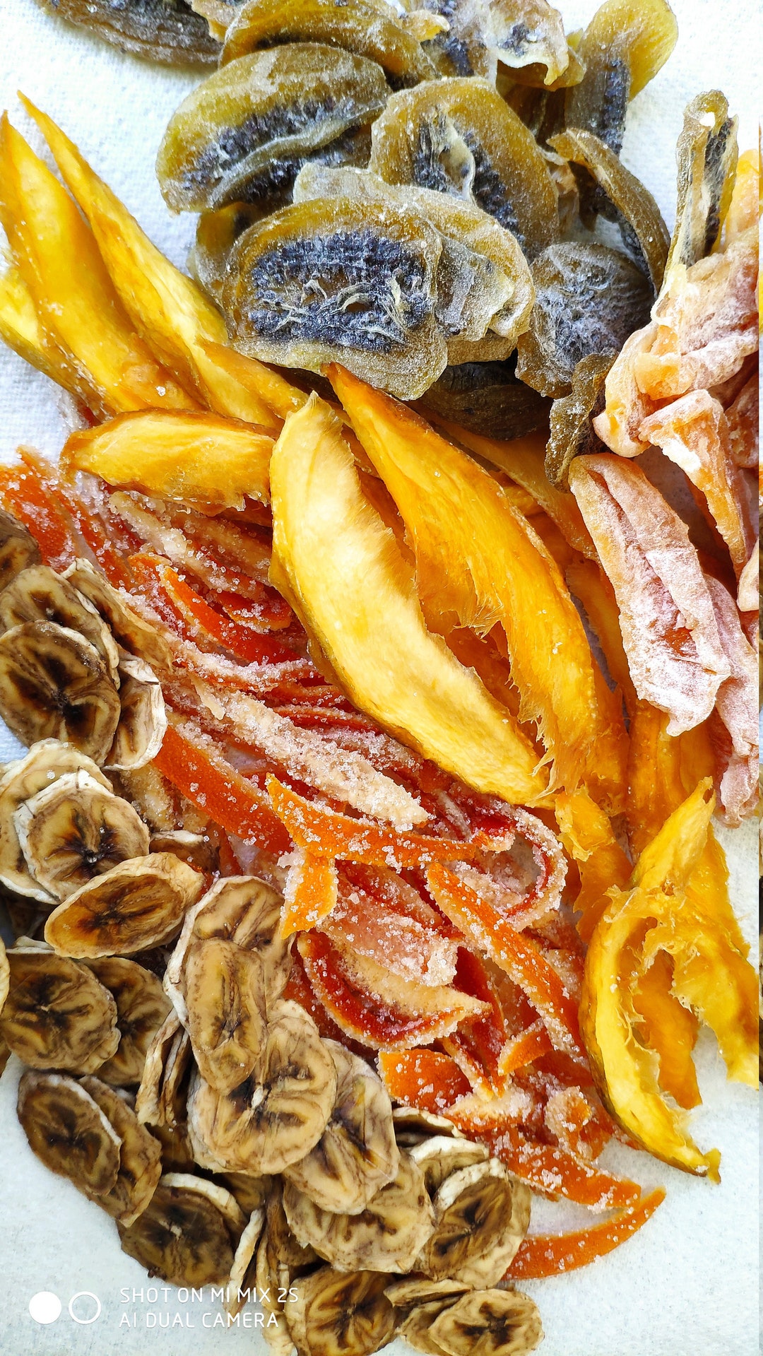Dried Fruits With Dehydration, Dried Fruits With Sugar Syrup, Dried