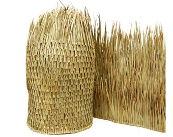 36"×60ft Mexican Palm Grass Tiki Hut Roof Thatch Roll Fast Shipping