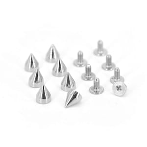 Wholesale Leather Craft Rivets Bullet Punk Spikes Cone Rivets Screw Punk Studs 7x9mm | Craft Supplies DIY