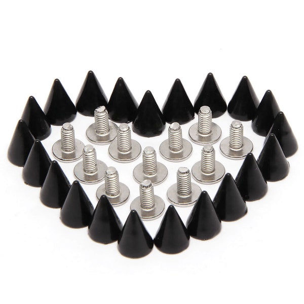 Wholesale Cone Rivets Screw Punk Studs Leather Crafts Bullet Spikes Rivets 7x10mm | Craft Supplies DIY