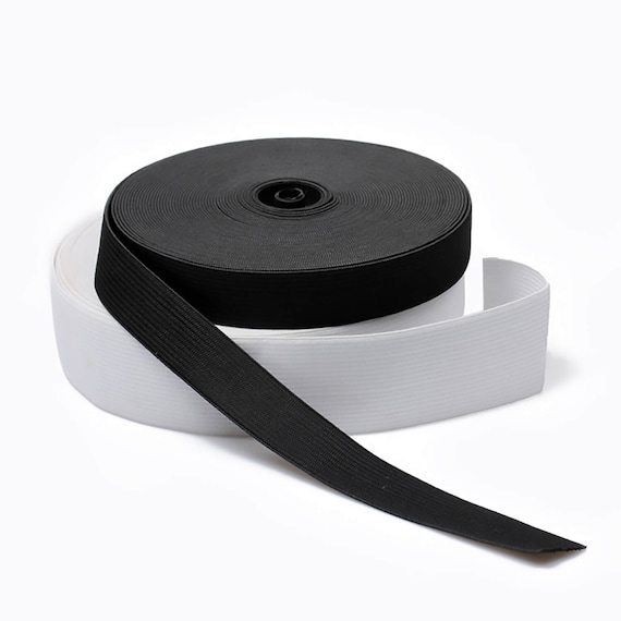 6mm and 11 mm white flat elastic straps Elastic Webbing Garment Waistbands Strap