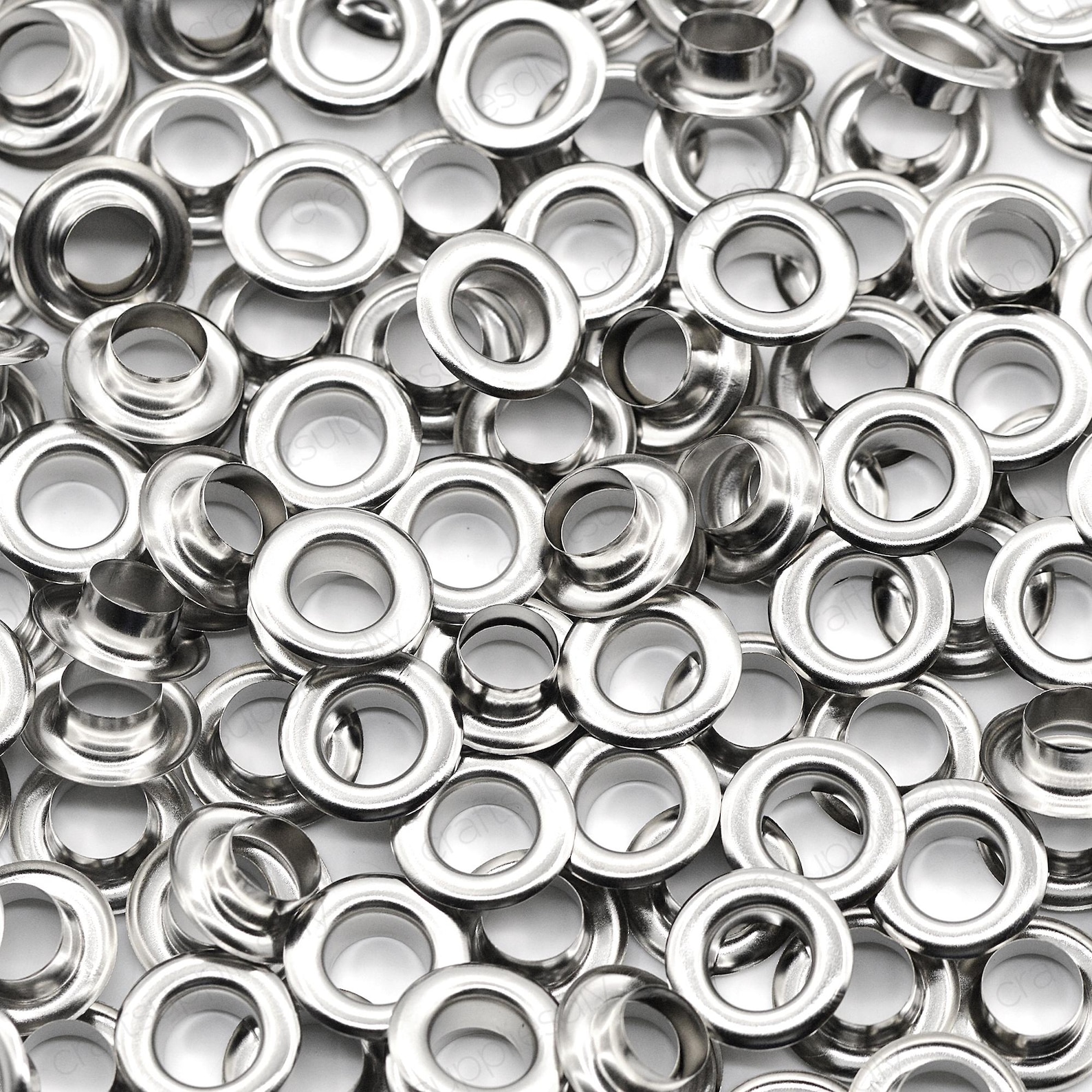 Brass Wider Grommets Eyelets With Washer for Leather Craft Bag Shoes ...