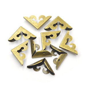 30pcs Book Corners Protectors Scrapbooking Albums Decorative Corner ...