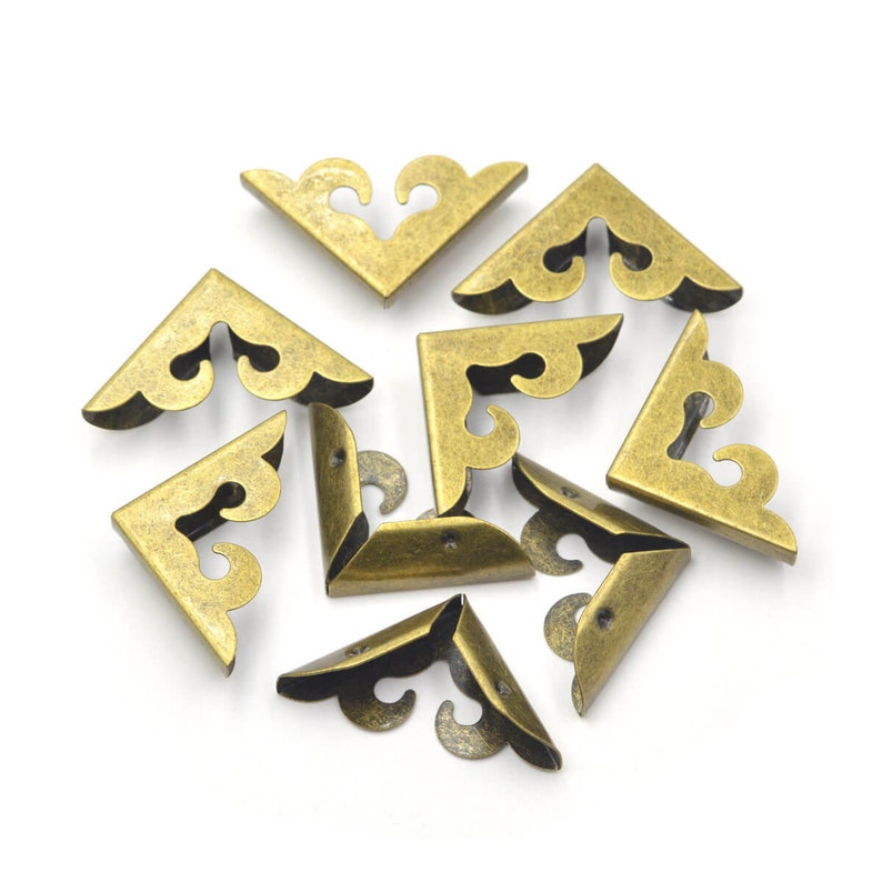 30pcs Book Corners Protectors Scrapbooking Albums Decorative Etsy