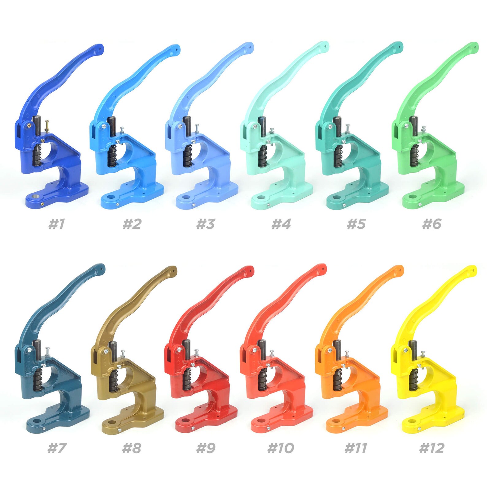 Hand Press for Double Cap Rivets Eyelets Grommets Rhinestone Etsy