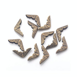 30pcs Book Corners Protectors Scrapbooking Albums Decorative Corner ...
